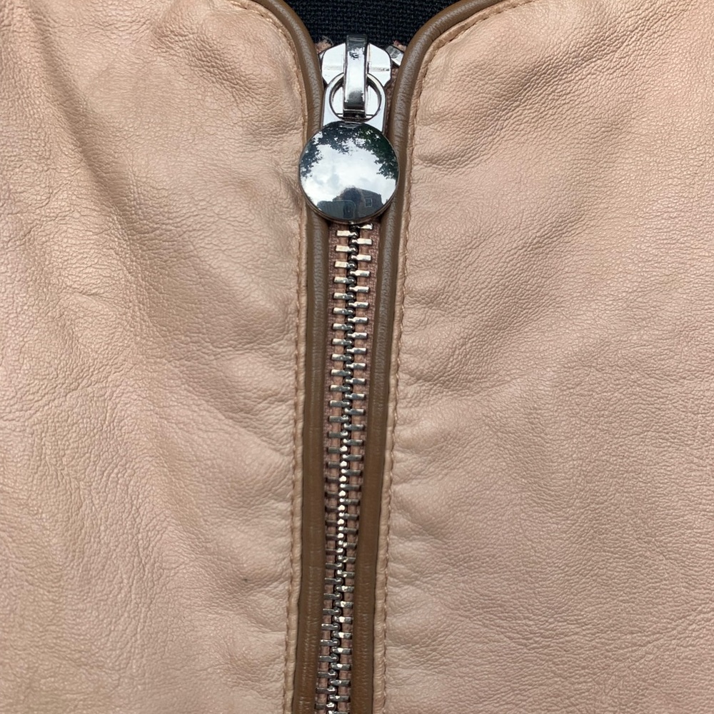 Chico Manmade Leather Jacket